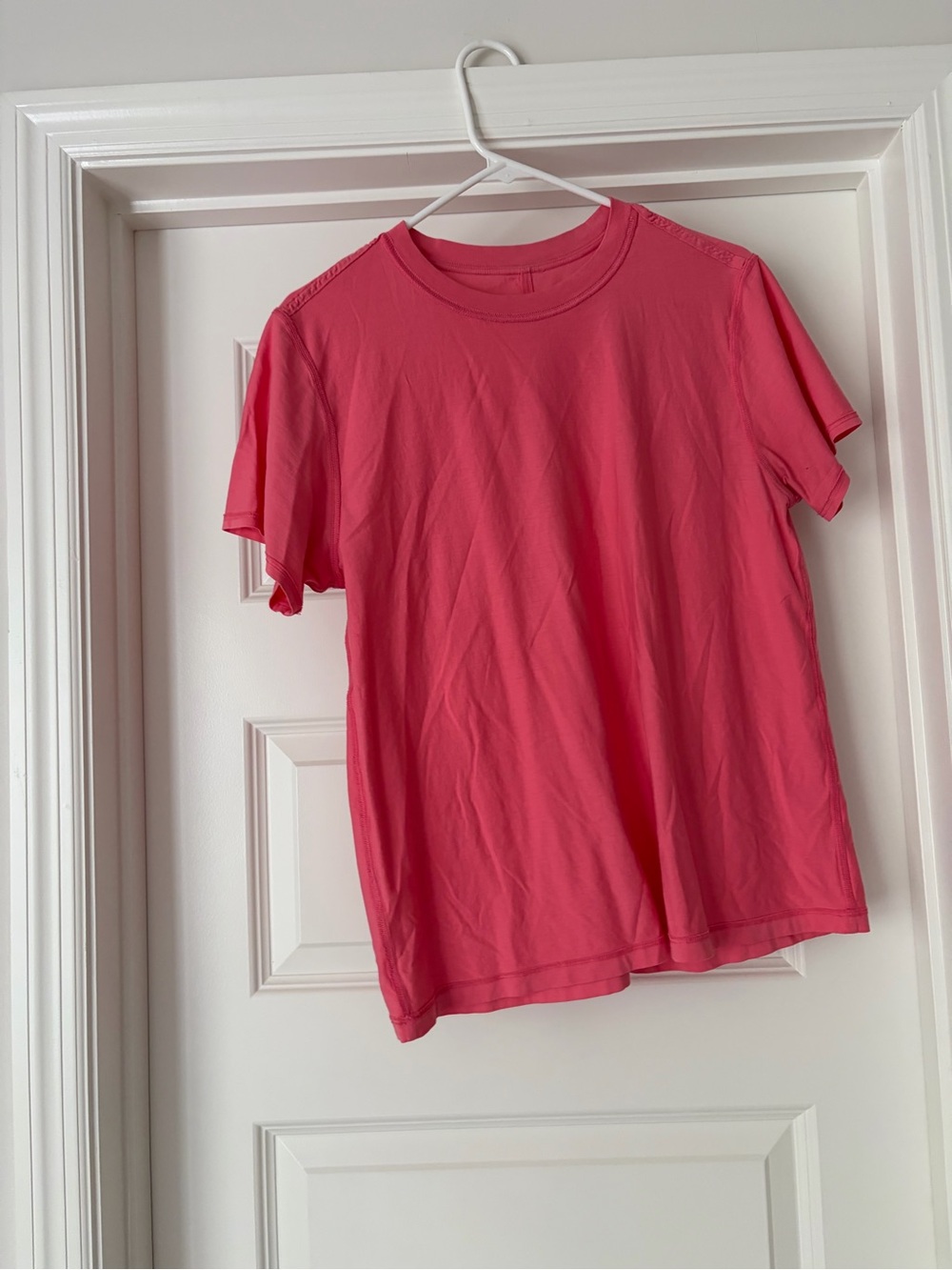 lululemon athletica Women's Pink Crewneck T-Shirt